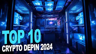 Top 10 crypto monnaie DEPIN pour 2024 [upl. by Ellerehs]