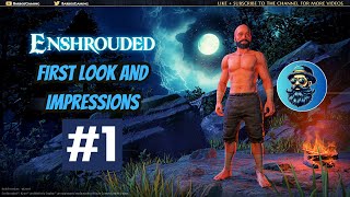 Enshrouded First Look and Impressions  Lets Play 1 [upl. by Coletta731]