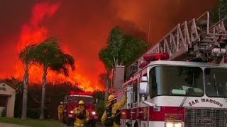 Raging California wildfires turn deadly [upl. by Gentes]