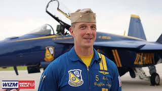 Interviews with Blue Angels pilots in La Crosse [upl. by Asira297]