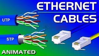 Ethernet Cables UTP vs STP Straight vs Crossover CAT 55e678 Network Cables [upl. by Zabrina209]