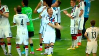 Shkodran Mustafi am Tanzen  Mustafi dancing  FIFA World Cup 2014 [upl. by Arrais]