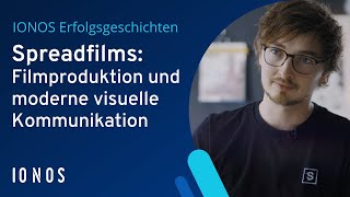 Spreadfilms Filmproduktion und moderne visuelle Kommunikation  IONOS [upl. by Nnaeirual708]