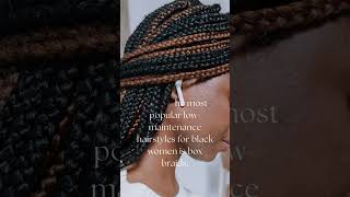 Top Low Maintenance Hairstyles for Black Women  Easy Hairdos for Busy Lifestyles  herhairdos [upl. by Kalin]