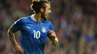 Una magia di Osvaldo è il quotGol Azzurroquot delle qualificazioni al Mondiale 2014 [upl. by Tullus]