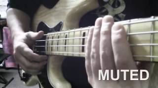 Slap Bass tutorial 1  Thumb [upl. by Rialc210]