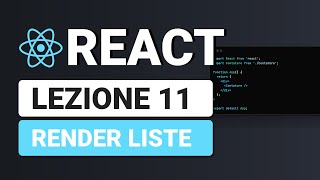 Rendering di Liste  React Tutorial Italiano 11 [upl. by Rupert945]