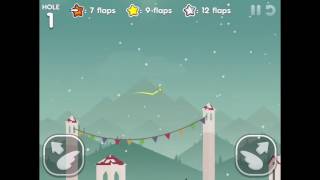 Flappy Golf 2  Altos Ridge Hole 1 Superstar 7 flaps [upl. by Palestine]