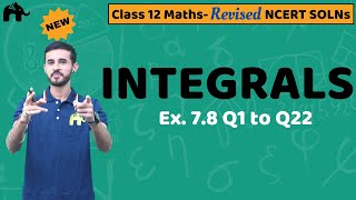 Integrals Class 12 Maths  Revised NCERT Solutions  Chapter 7 Exercise 78 Questions 122 [upl. by Gillespie]