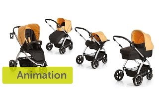 hauck  Priya Stroller System capabilities  North America US Version [upl. by Nichol]