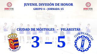 Temp 2324 Jornada 15 Ciudad de Móstoles 3  Pilaristas 5 [upl. by Anitan]