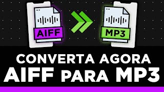 Como converter AIFF para MP3 no celular  SEM BAIXAR APPS  CONVERSOR ONLINE GRÁTIS [upl. by Neile]