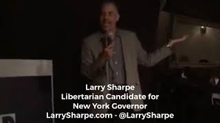 Larry Sharpe Speech at 11418 Sharpe for New York Governor Rally [upl. by Leunammi]