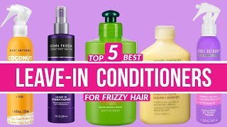 5 Best AntiFrizz Leavein Conditioners for Frizzy Hair in 2022 [upl. by Kcirted]