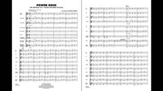 Power Rock arranged by Michael Sweeney [upl. by Pihc]