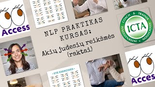 11 Akių judesių reikšmės [upl. by Phenica]