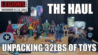 Legionscon 2023 Unpacking Haul and MORE [upl. by Felicio]