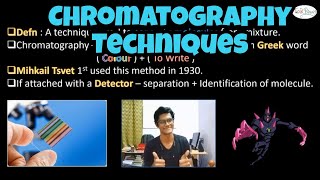 Chromatography  Techniques Tamil Mechanism  Chromatogram  Retention Time  Types  ThiNK VISION [upl. by Olonam]