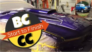 How to Spray Nason Base Coat  Clear Coat BCCC Automotive Paint  Start to Finish [upl. by Estey]