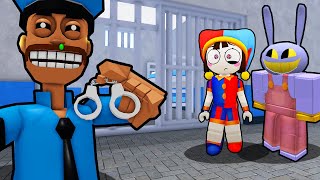 THE AMAZING DIGITAL CIRCUS POMNI VS EPIC PRISON BREAKOUT Roblox [upl. by Kerri]