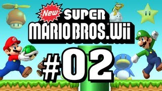 New Super Mario Bros Gameplay  Lets Play Together  02  Sabotage  DEBITOR [upl. by Claudie]