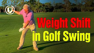 WEIGHT SHIFT in the Golf Swing  3 Simple Drills [upl. by Brace]