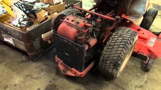 Gravely 814 Engine Kohler K321 Demo [upl. by Dorin226]