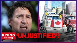 TRUCKER VICTORY Trudeaus Emergency Act Use UNJUSTIFIED Rules Canadian Judge [upl. by Duff]