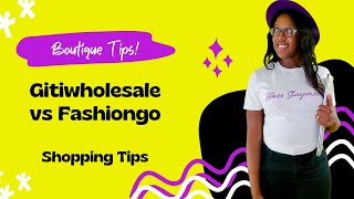 Gitiwholesale vs FashiongoPlus Size Vendors Shown [upl. by Ordnagela]