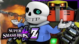 SANS FOR THE WAN ft TylerZM  Super Smash Bros ZM Mod Pack [upl. by Jeromy]