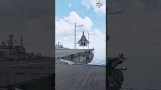 aircraft carrier वर अशी करतात विमानाची Landingshorts [upl. by Vershen]