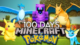 100 Days in PIXELMON [upl. by Narine711]