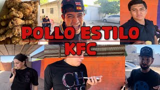 RECETA DE POLLO ESTILO KFC CON PAUL MAYVE Y LA CLICA DE LA PALMALOS TOYSEL CHEF CALVILLO [upl. by Pournaras]