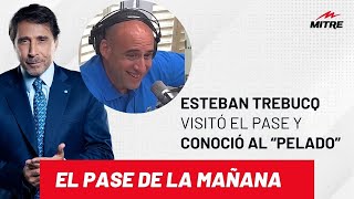 Esteban Trebucq visitó el Pase de la Mañana de Radio Mitre conoció al “pelado” y estallaron el aire [upl. by Hola]