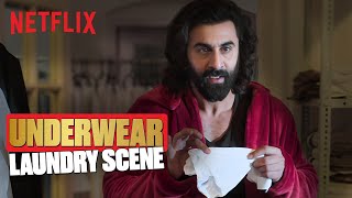 Ranbir Kapoors WEIRD RANT with Laundry Staff in Animal [upl. by Nnaeiram]