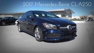 2017 MercedesBenz CLA250 20 L Turbocharged 4Cylinder Review [upl. by Anoynek588]