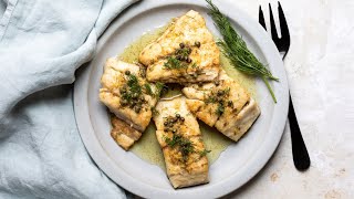 PanSeared Rockfish Recipe [upl. by Dempsey]