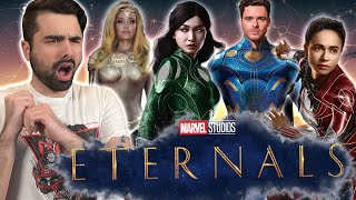 ETERNALS WAS ACTUALLY REALLY GOOD Eternals Movie Reaction FIRST TIME WATCH IT SURPRISED ME SO MUCH [upl. by Trebo569]