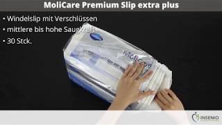 MoliCare Premium Slip Extra Plus  ausgepackt [upl. by Swithin]