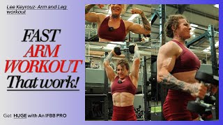 Hamstrings and Arms FAST body PUMP [upl. by Grubb652]