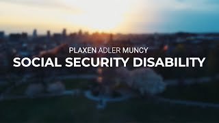 Maryland Social Security Disability Lawyers  Plaxen Adler Muncy PA [upl. by Alletniuq81]