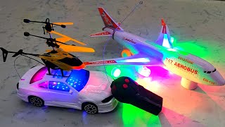 Rc 3D Dream car rc helicopter🚁 battary oparated flying eagle rc jcb truck unboxing review test [upl. by Balsam]