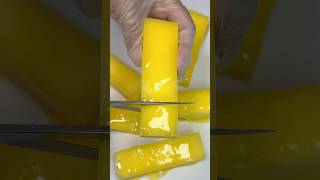 Cutting honey pomelo slime sponge asmr slime slimeasmr satisfying relaxing relaxingslime [upl. by Arrehs]