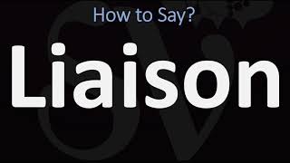 How to Pronounce Liaison CORRECTLY [upl. by Philine]