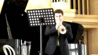 Bohuslav Martinu  Sonatina  Trumpet Solo  Senne La Mela [upl. by Icaj]