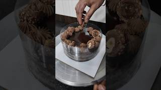 Ferrero rocher layer cake decoration ideas ferrerorochercake shortvideo youtubeshorts shortfeed [upl. by Lightfoot]