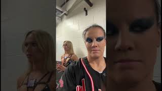 Shayna Baszler enjoys this side of Candice LeRae 😂😂😂 wwe tiktok wweraw wrestlemania [upl. by Vinson]