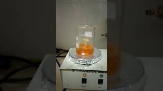 Hydrothermal Method Synthesis of Iron Oxide Nanoparticles shorts youtubeshorts [upl. by Yeldnarb]