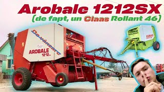 VÂNDUT AROBALE 1212SX de fapt un Claas Rollant 46  Cea mai tare presa din parc [upl. by Sholem369]