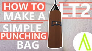 How to make a simple punching bag Lumber Tycoon 2 Roblox [upl. by Annenn]